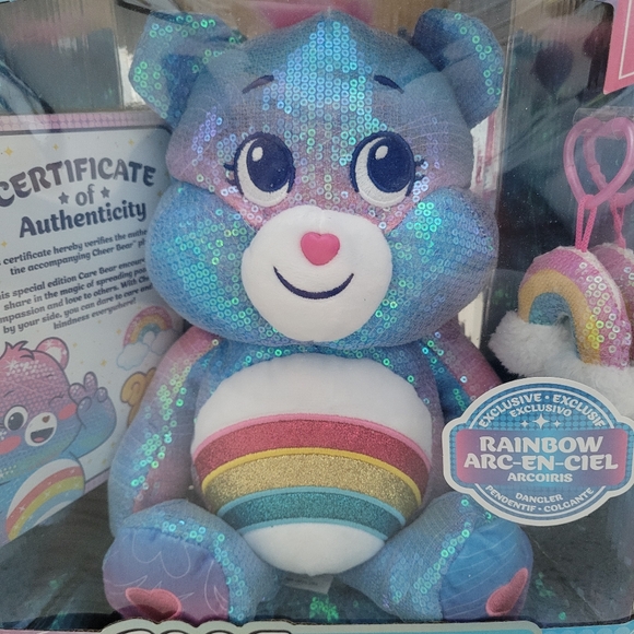 New in box - Cheer Bear Care Bears (rainbow) special collector's edition - Picture 6 of 6